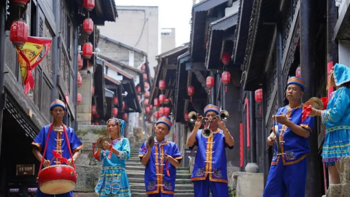 重庆西沱古镇，首批“中国历史文化名镇”之一，现在免费开放