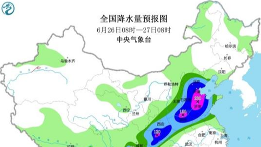 北方入汛来最强降雨来袭 京津冀等10省份有暴雨局地历史同期少见