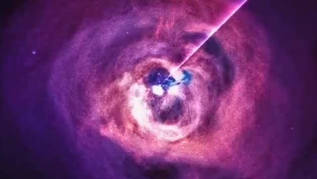 NASA发布黑洞录音 系英仙座星系团中黑洞释放出的压力波